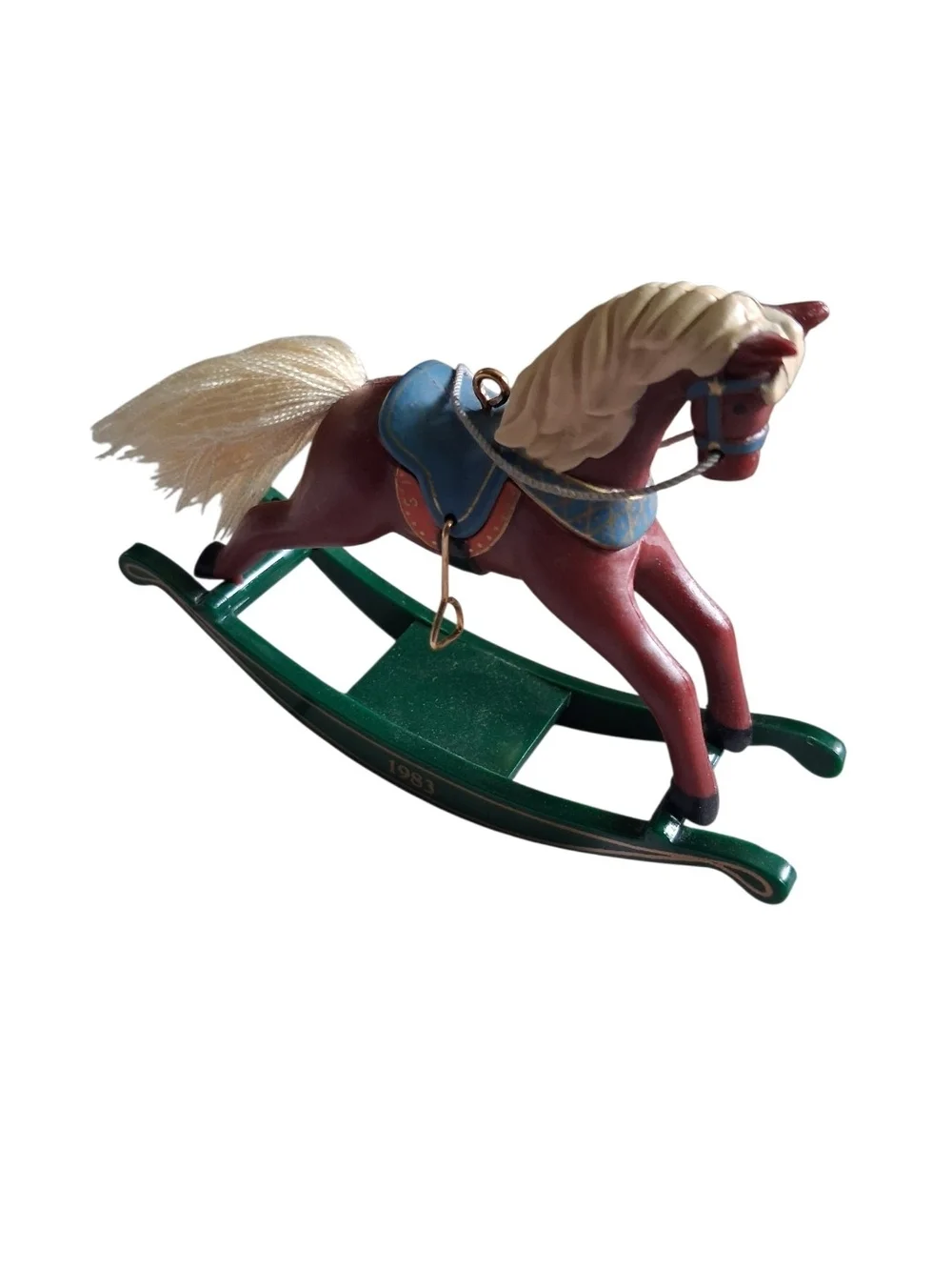 Hallmark 1983 Rocking Horse Ornament